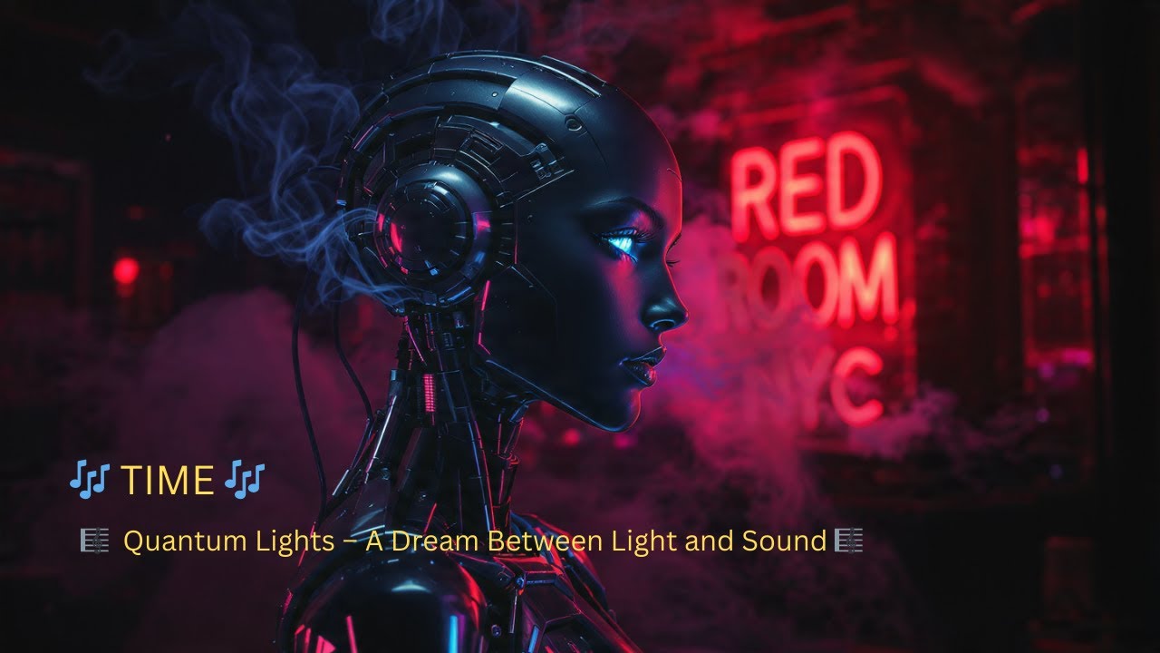 Time | Quantum Lights | A Dream Between Light and Sound #NeonEDM #CityDrive #Technoromance #NeonSoul
