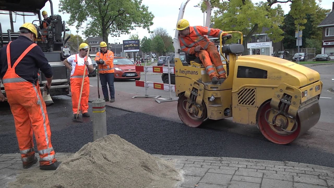 Nieuw asfalt voor minder ongelukken Laaressingel