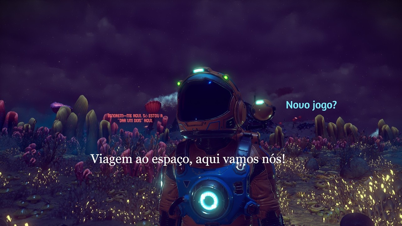 Um novo começo espera-me.  | No Man's Sky