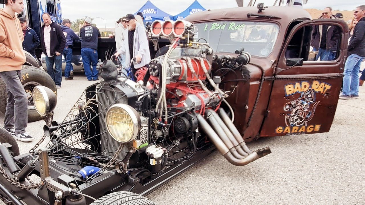 Welder Up & Vegas Boneshakers Rat Rods @ Motor Mania 2023 - Mesquite, Nevada