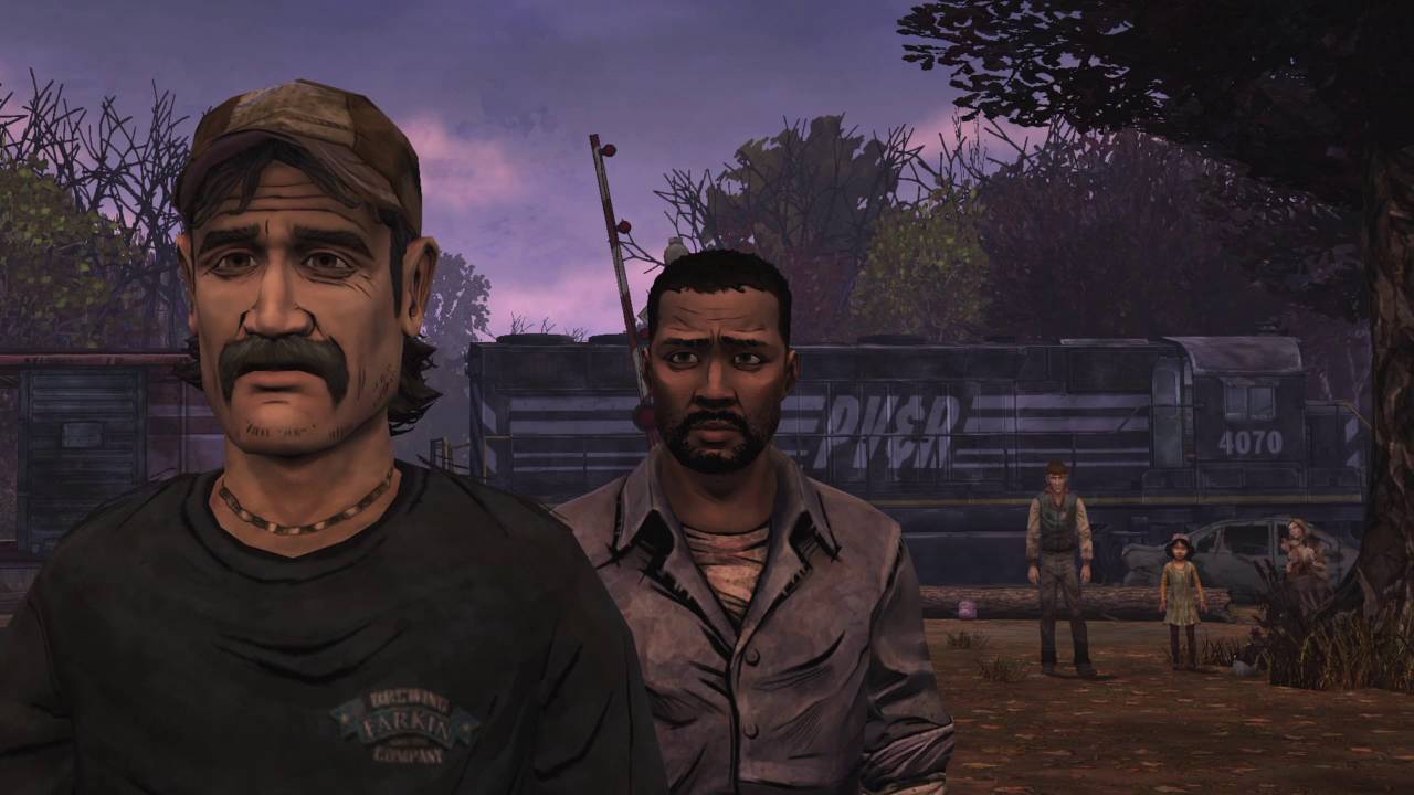 The Walking Dead: Season 1 Lilly leaves