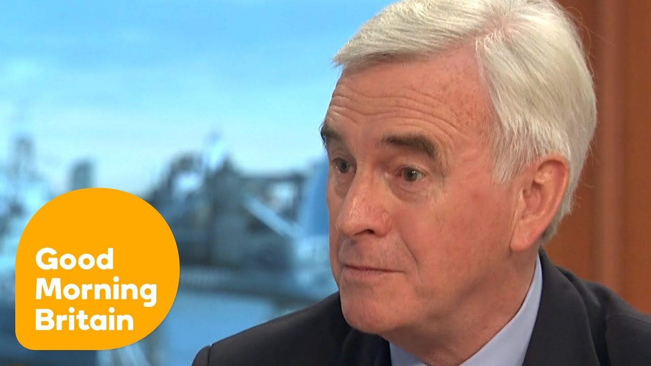 John McDonnell MP Defends Jeremy Corbyn Over Anti-Semitism | Good Morning Britain