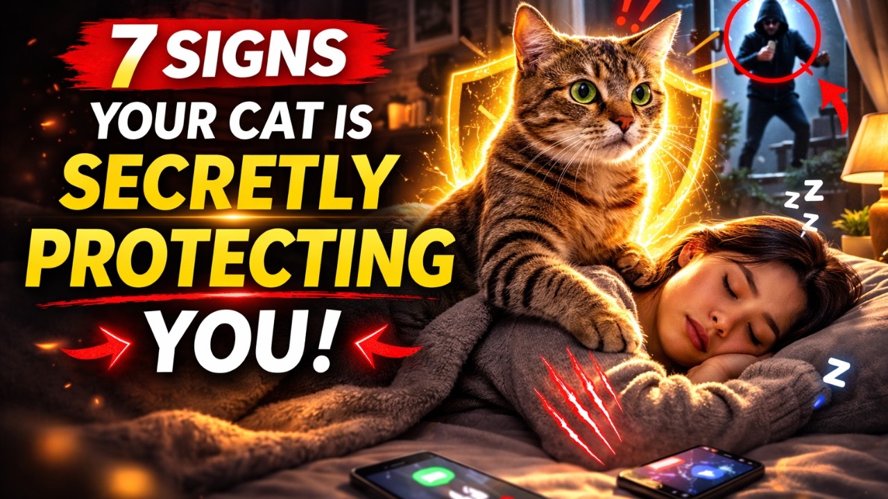 7 Signs Your Cat Is Secretly Protecting You |The Hidden Language of Pets