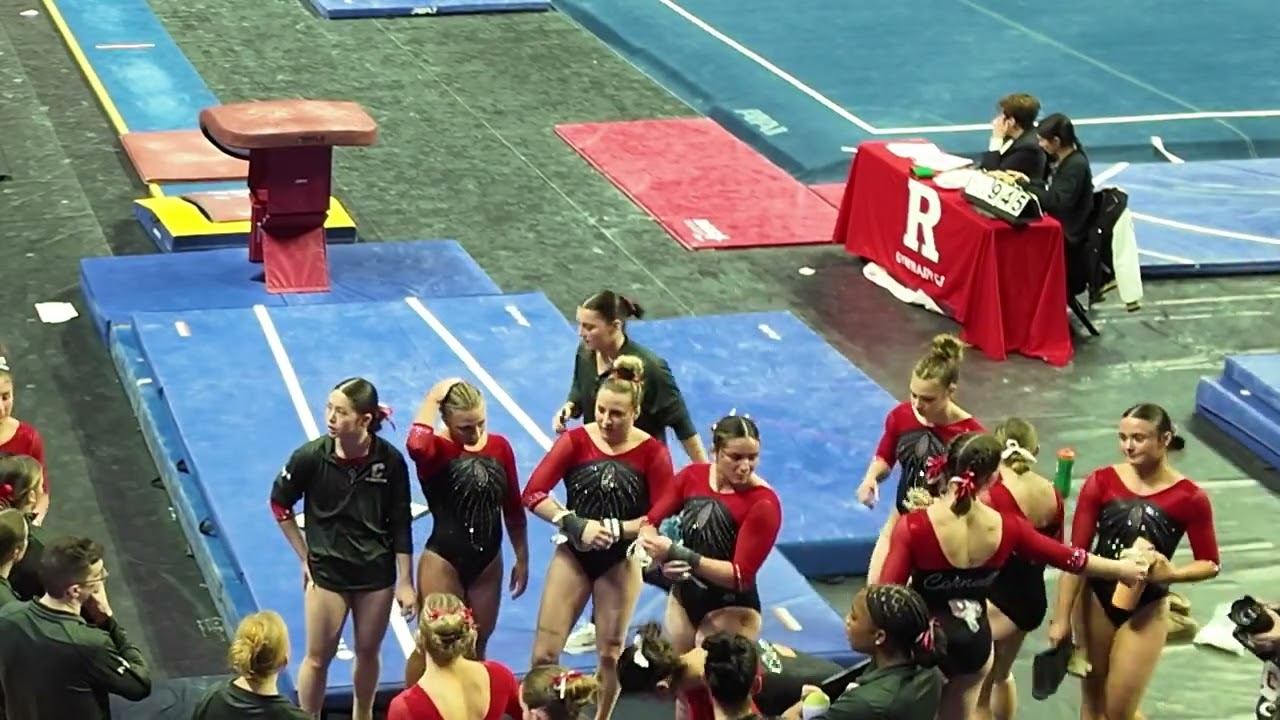 2025 Gymnastics Rutgers Meet - Vault: Cornell, Southern, Temple at Rutgers Gym on 03/08/2025