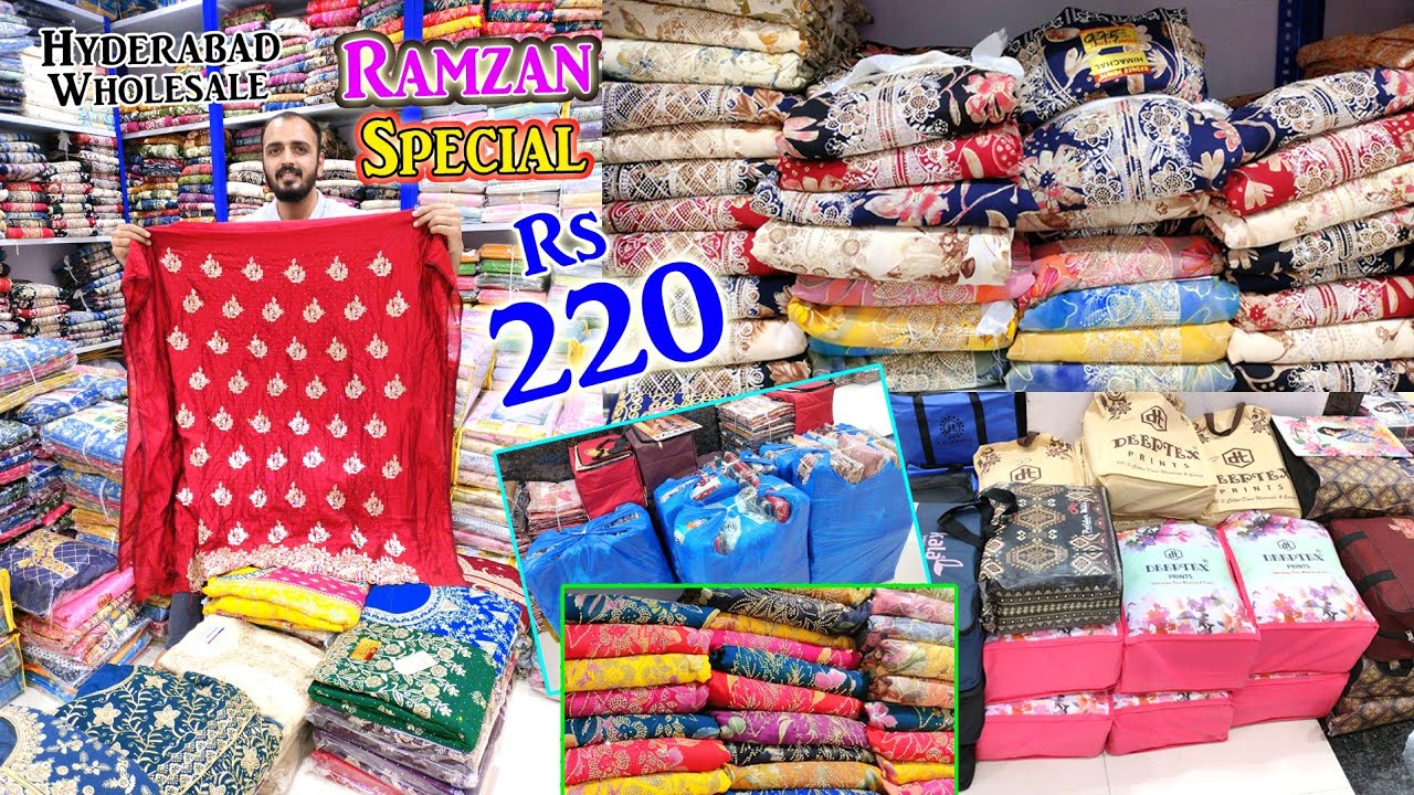 Hyderabad Wholesale Ramzan Special Variety Start All India Delivery Rs.220 || Abul Tex ||