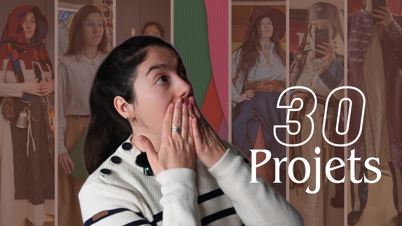 Retour projets 2025 Bilan couture ( il y en a beaucoup ! )