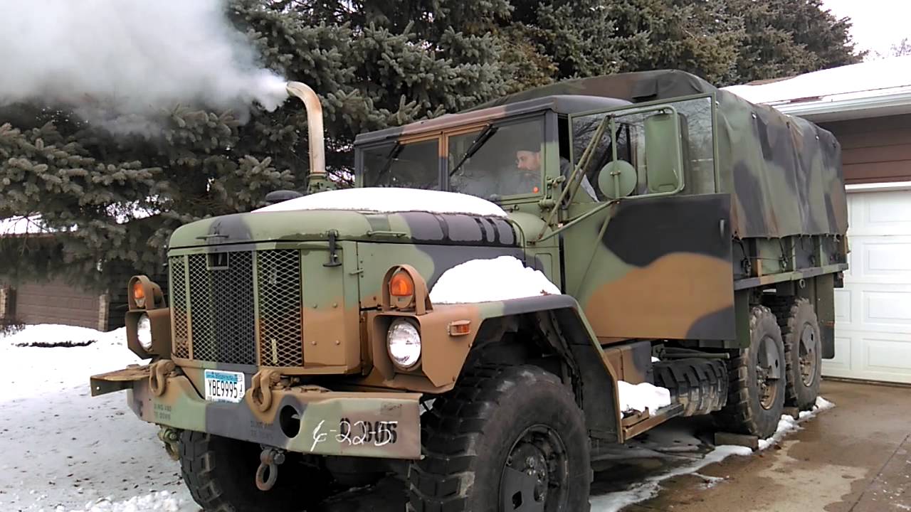 M35 deuce & a half Cold start
