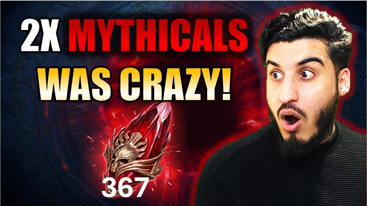 Massive 2x Mythicals Summoning Session! 367 Primal Shards Party Summons! Raid Shadow Legends