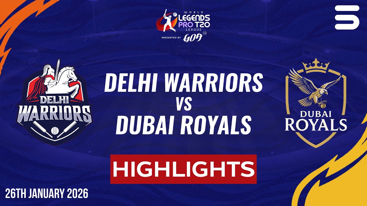 Full Highlights | Delhi Warriors vs Dubai Royals  | M 1 | World Legends T20 Pro League | ZL1K