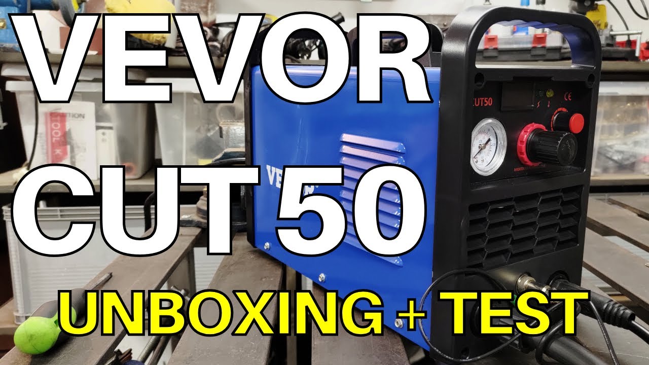 VEVOR CUT 50 - Unboxing i test budżetowej przecinarki plazmowej