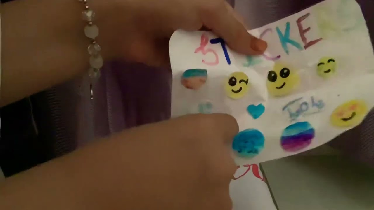 Sticker blind bag