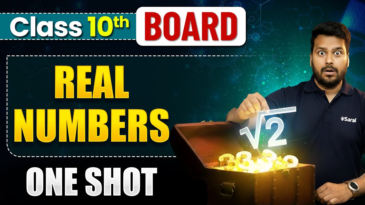 Real Number Class 10 One Shot | Class 10 Maths Chapter 1 | NCERT | eSaral