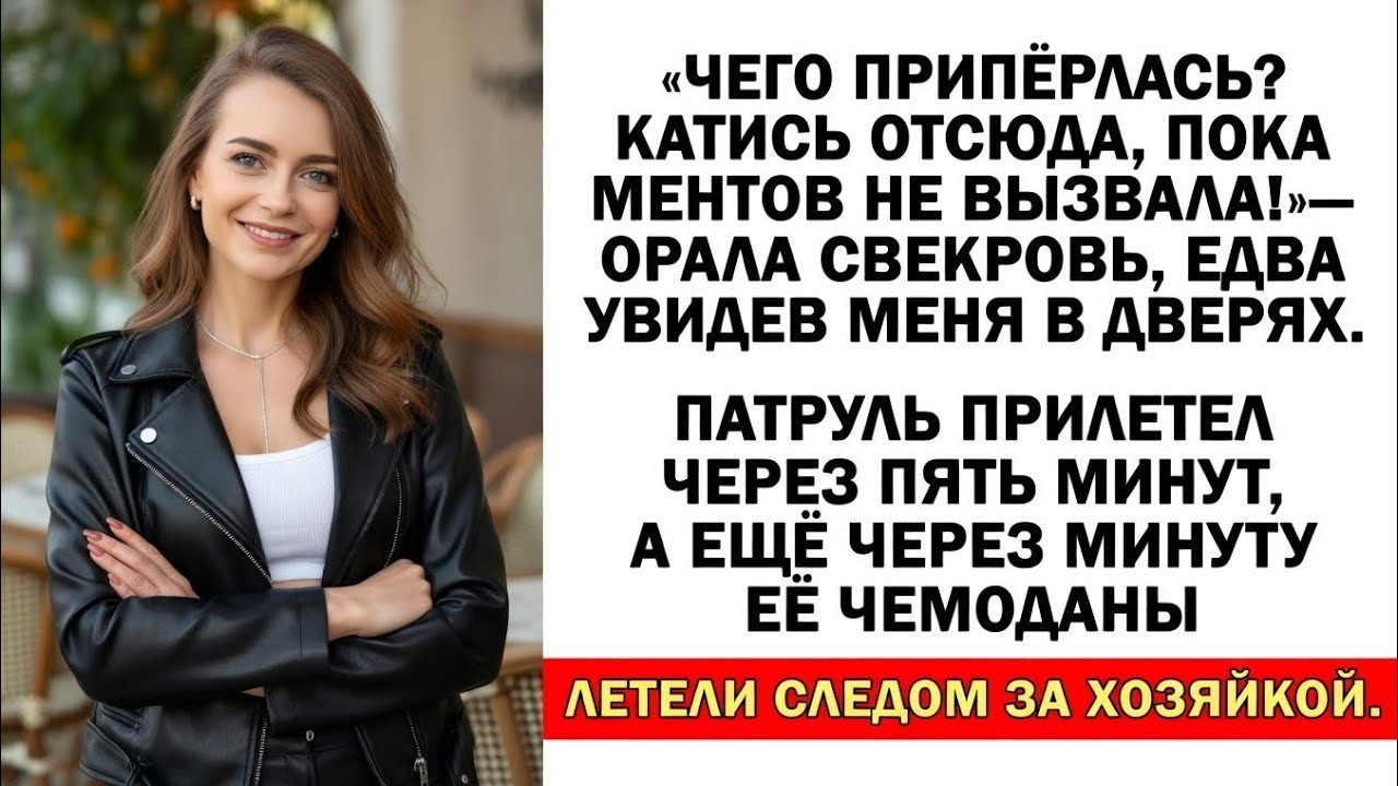 Свекровь вопила: «Мой дом!» — но полиция быстро показала, что её новый дом — камера!