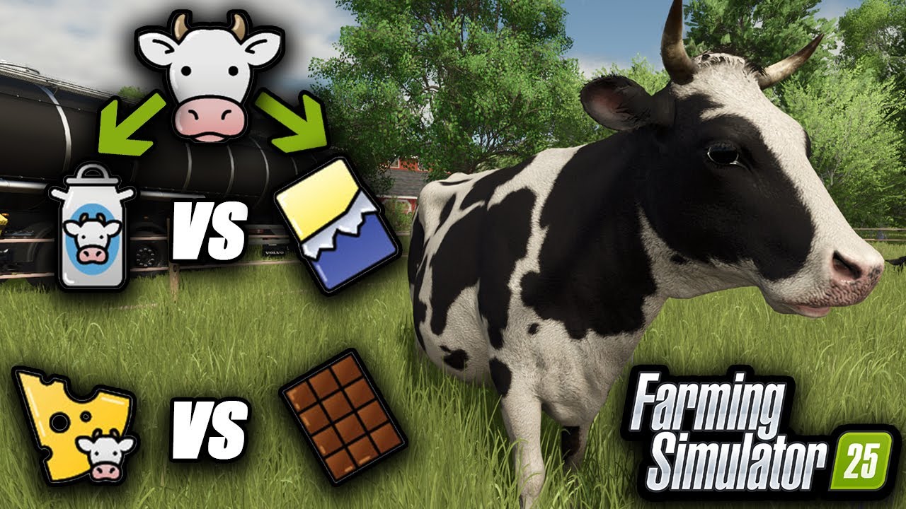 KROWY W FARMING SIMULATOR 25: ZYSKI, KOSZTY, OPŁACALNOŚĆ🟢🤔🚜🐄