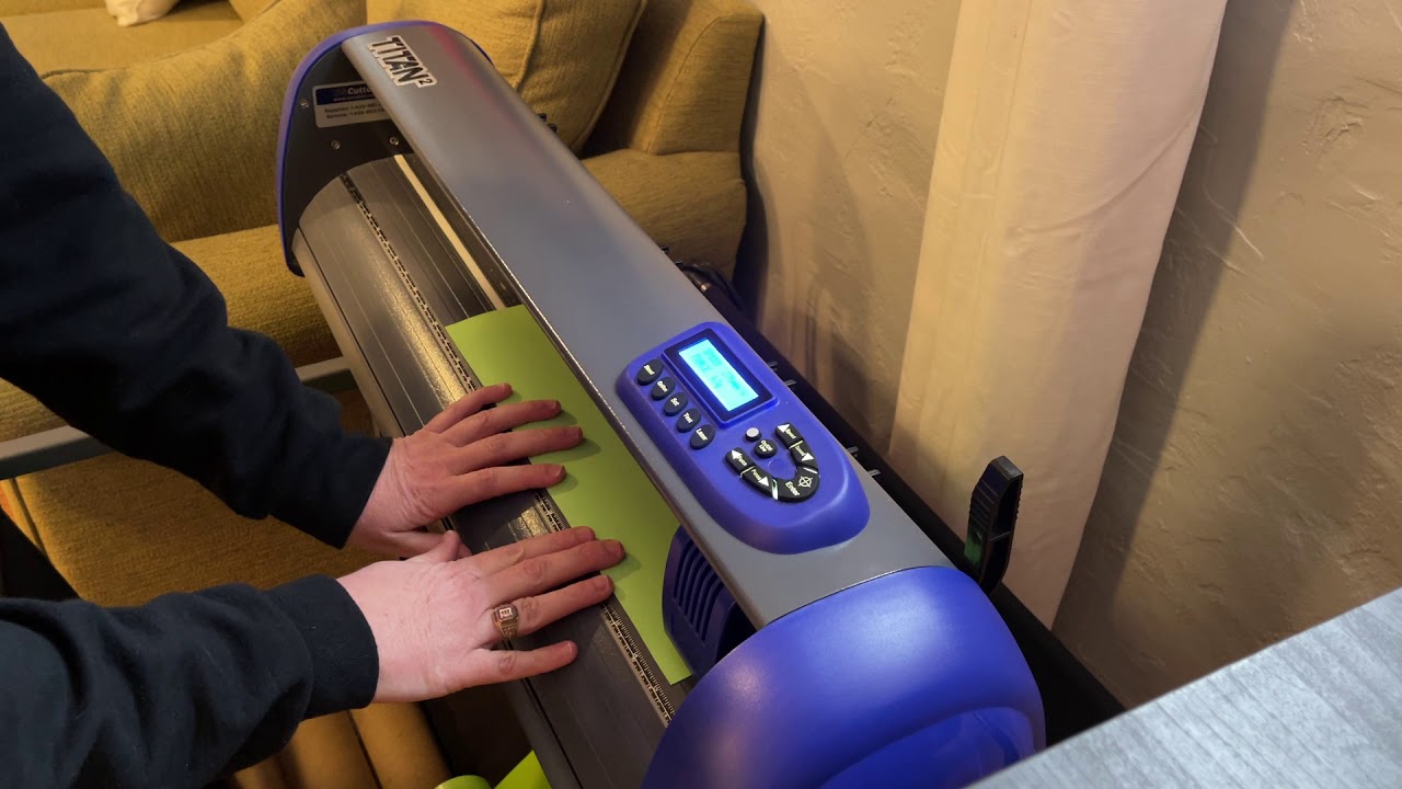 How to Load Vinyl in the Vinyl Cutter