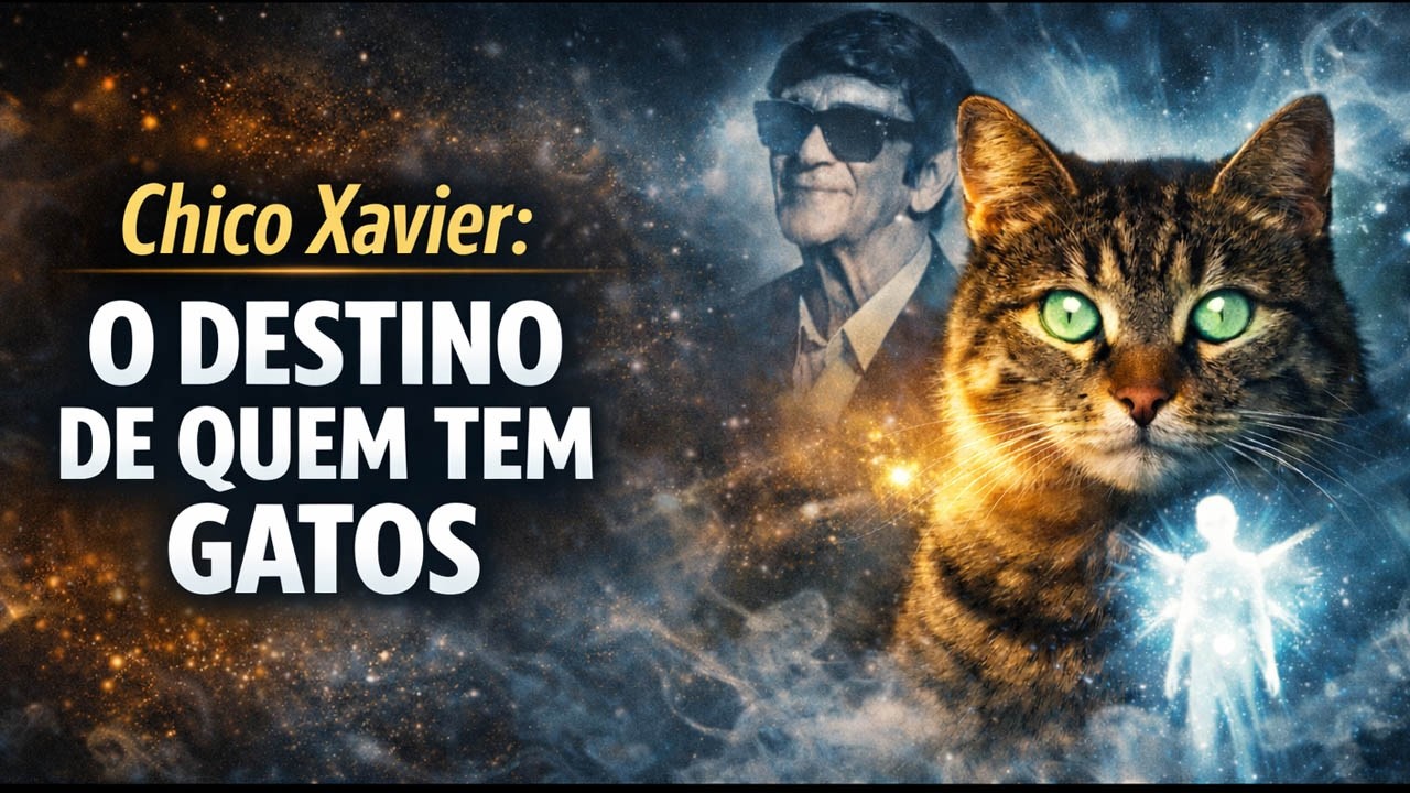 Chico Xavier Revela o Destino Espiritual dos Donos de Gatos!