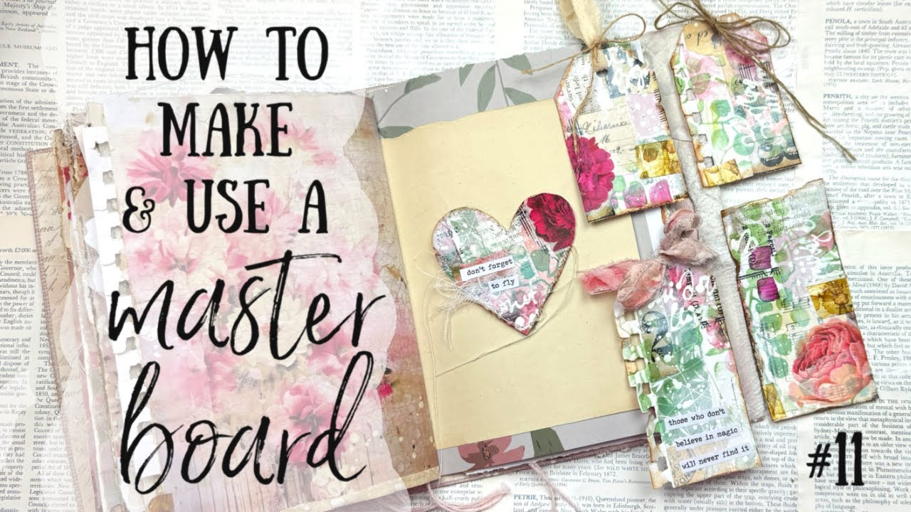 6+ Masterboard Makes |  My Big Fat Pink Journal No11 🩷🌸