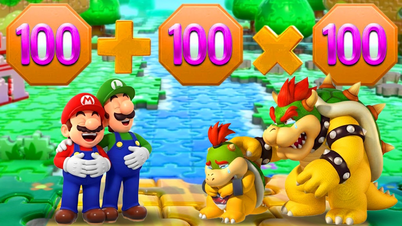 【マリオパーティ スイッチ】2vs2ミニゲーム完全版 マリオブラザーズチーム Vs ボスチーム