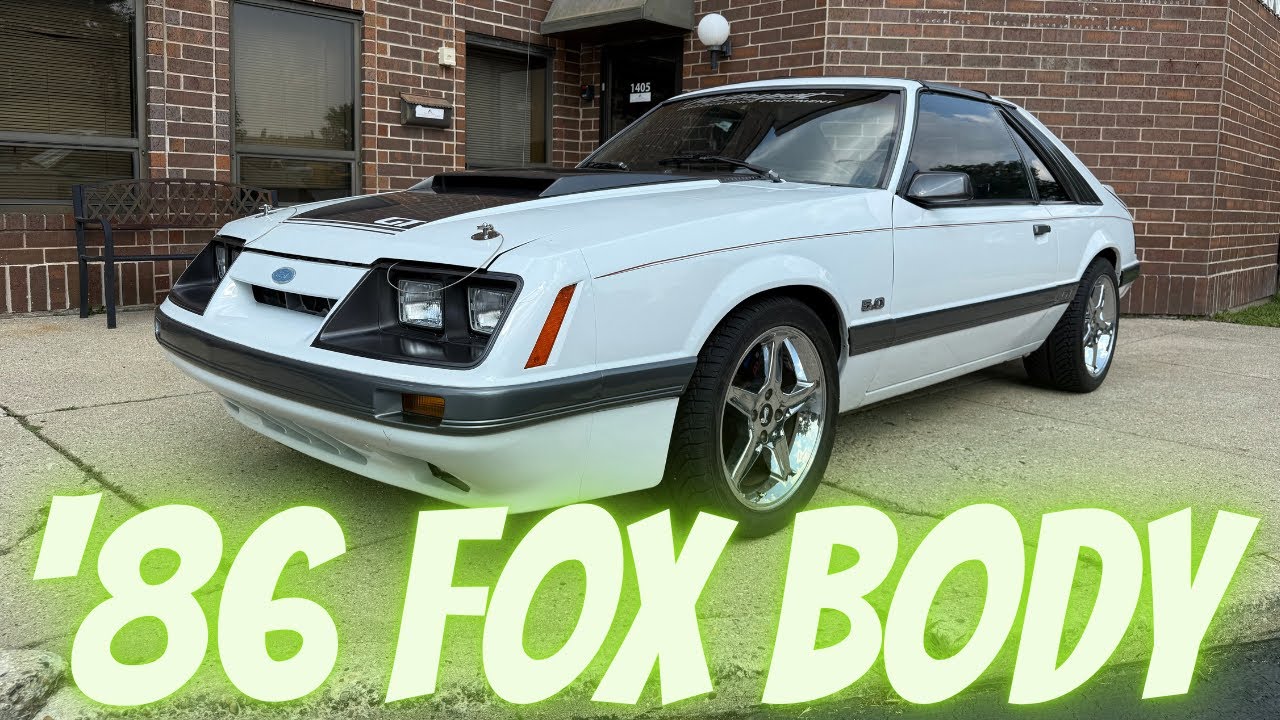 1986 Ford Mustang GT - T Top 5spd - SOLD