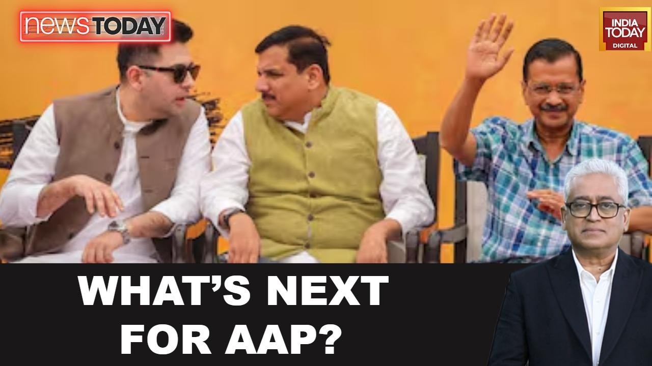 Seven AAP MPs Merge With BJP In Rajya Sabha | BJP's Number Increased | Raghav Chadha Joins BJP