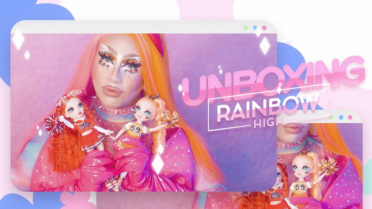 Unboxing Rainbow High Cheer (Poppy Rowan y Ruby Anderson)| Amelia Waldorf