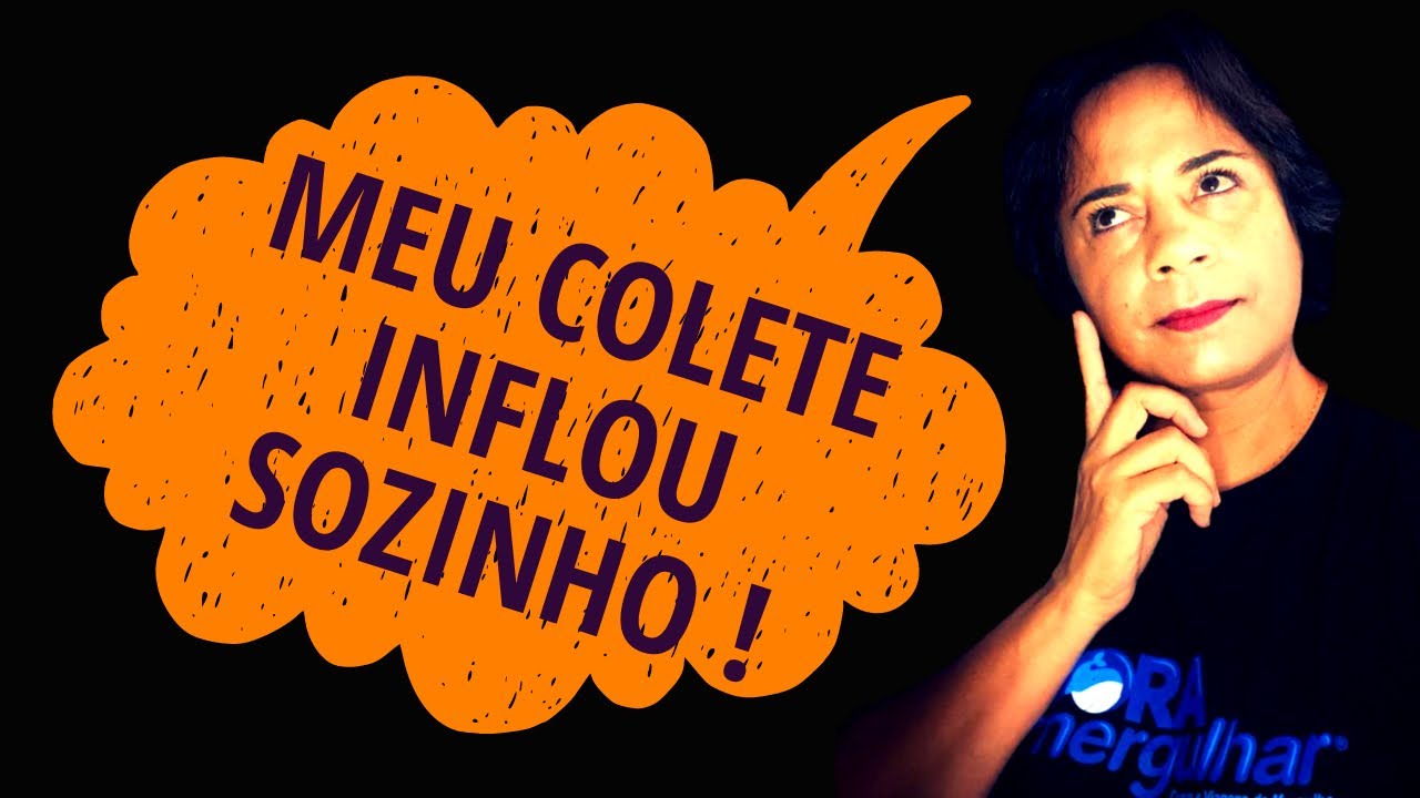 O QUE FAZER SE O COLETE INFLAR SOZINHO NO MERGULHO | ESCOLA DE MERGULHO