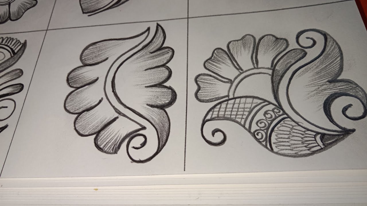 Basic shapes mehandi 🌿🌿design part-1 //Mehandi design 2023 // Anshu Mehandi 🌿🌿🌿