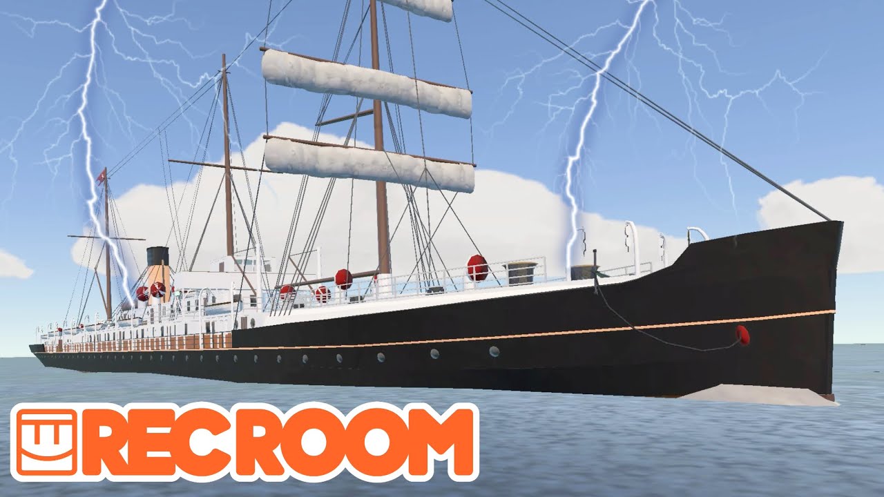 OUR ship was SUNK by LIGHTNING | Recroom