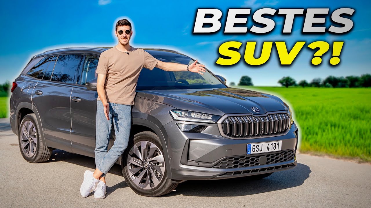 2024 ŠKODA KODIAQ Erste Fahrt: 193 PS Diesel das Perfekte Familienauto?? 🤔 | Dominik Fisch