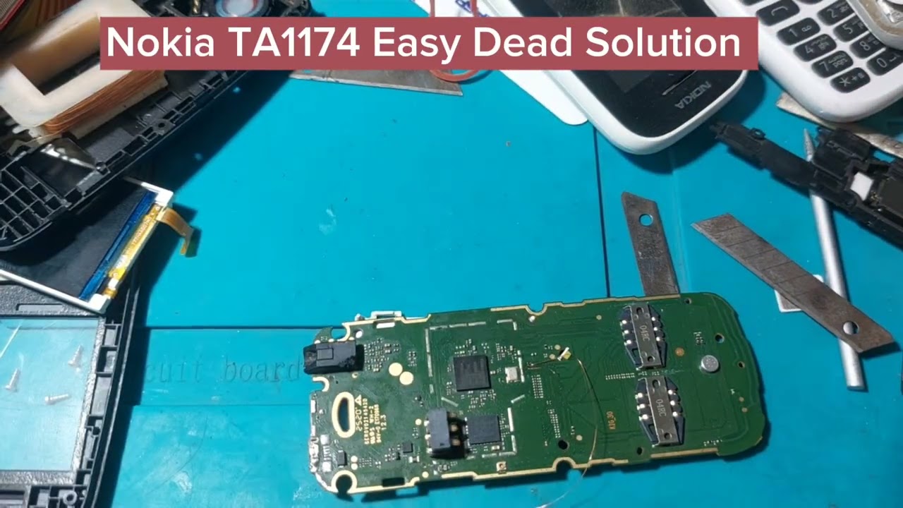 Nokia 105 (2019) Dead Solution LCD. ways Easy Jumper
