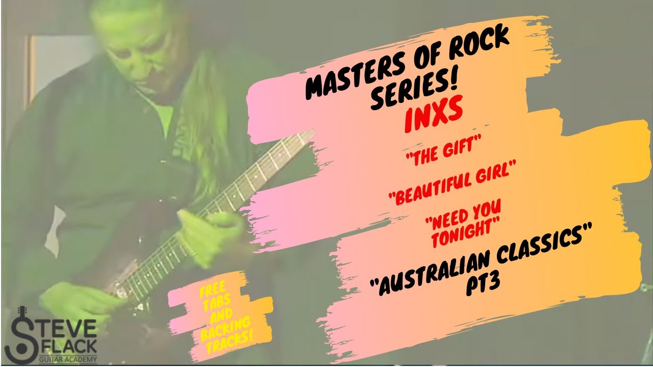 Guitar Tutorial - INXS PT 3  - 