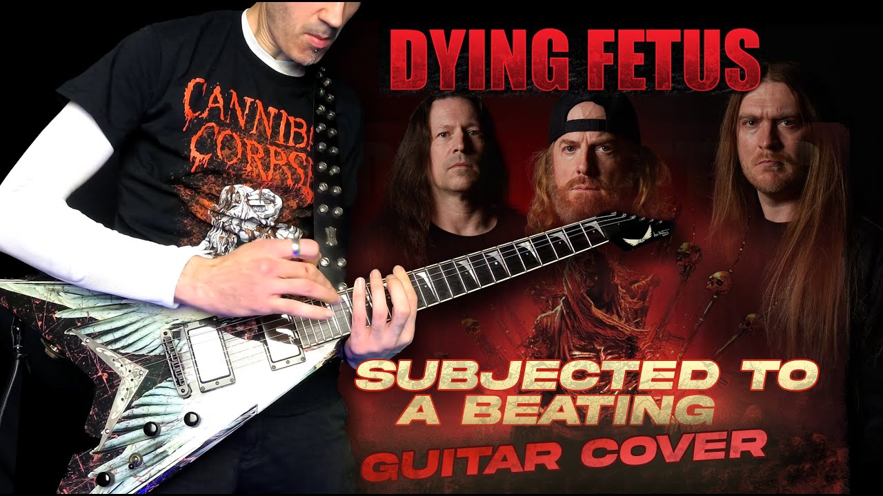 Dying Fetus- Subjected to a beating -【 instrumental Guitar Cover】