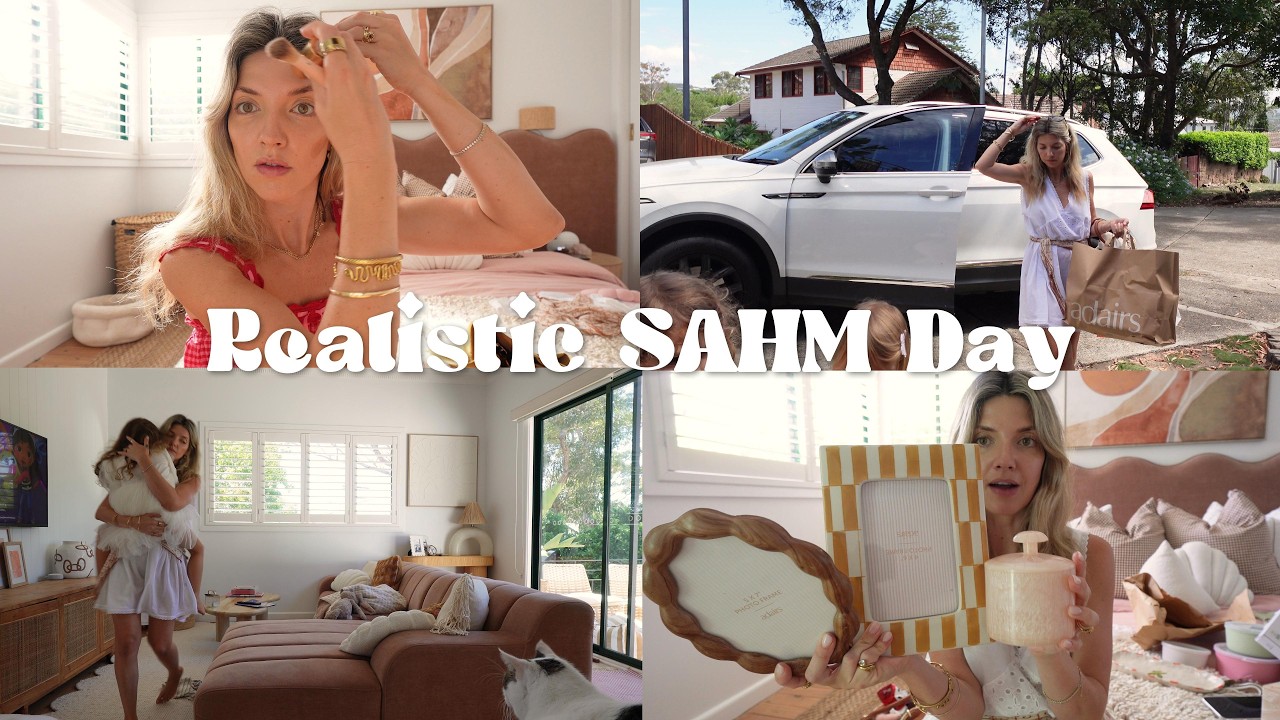 REALISTIC SAHM Day in the Life | Big W Filming, Adairs Refresh & Mum Chats