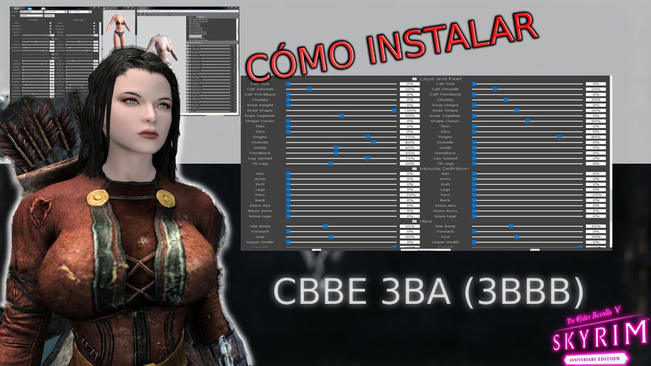 C&Oacute;MO INSTALAR 3BBB CBBE CON NEMESIS - SKYRIM ANNIVERSARY EDITION