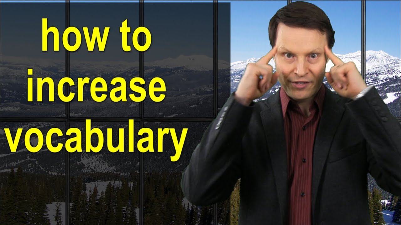 How to increase English vocabulary - Learn English Live 23 with Steve Ford