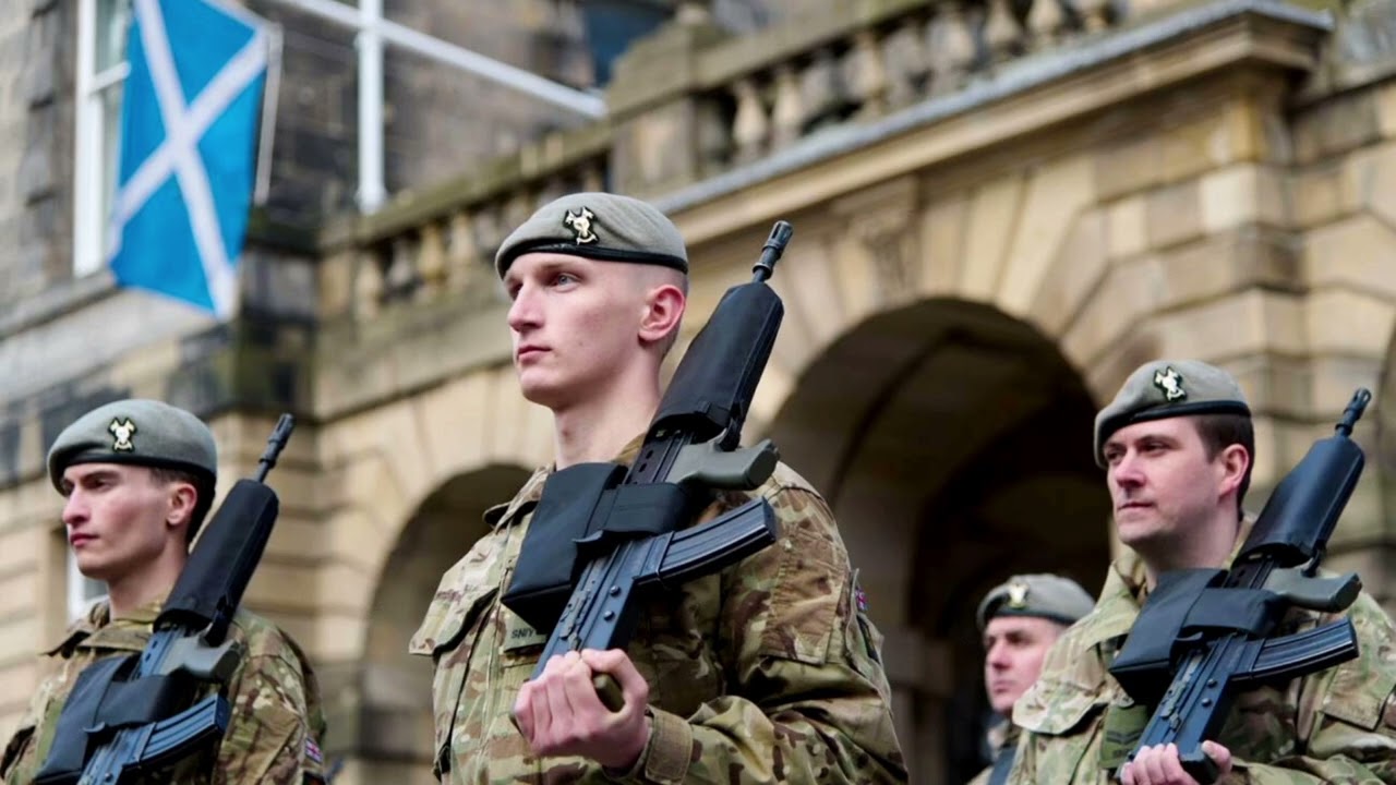 Cross of St. Andrew - British March