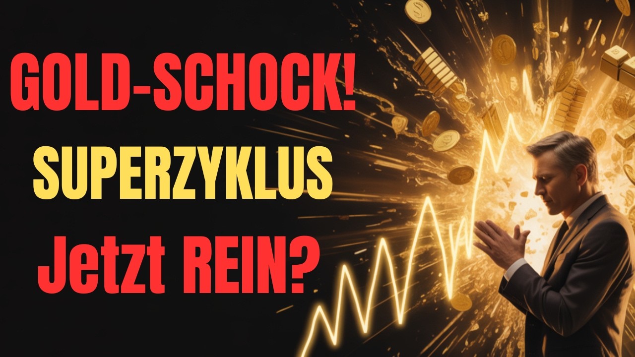 🚀 Goldpreis Schock: Der Superzyklus hat begonnen. Gold explodiert – und DAS ist erst der Anfang!