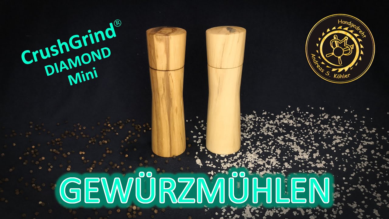 Drechseln: Gewürzmühlen