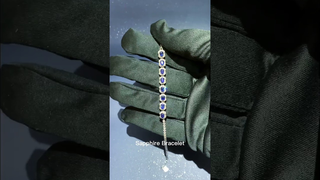 sapphire bracelet