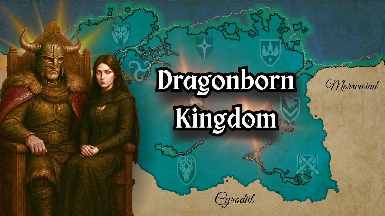 What If the Dragonborn Married Serana and Became the High King of Skyrim? FULL MOVIE