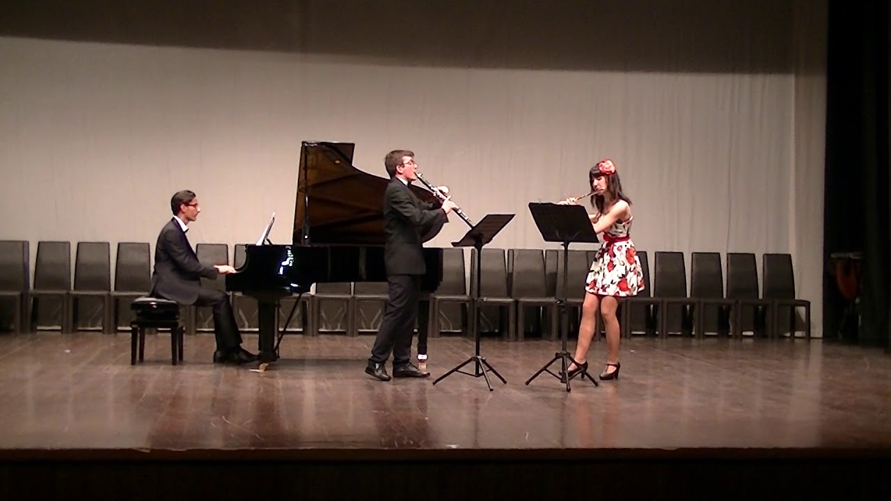 Malcom Arnold - Grand Fantasia per flauto, clarinetto e pianoforte - Aosta, 11 giugno 2019
