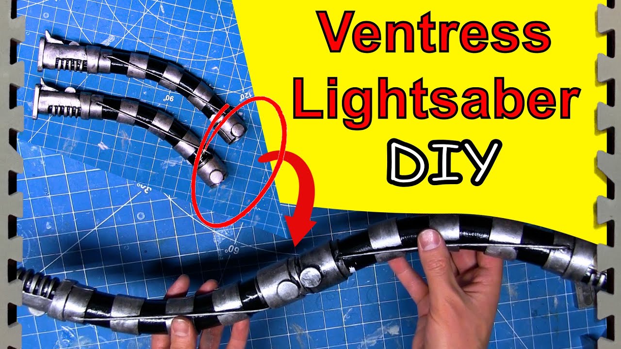 Asajj Ventress Lightsaber Build (DIY)