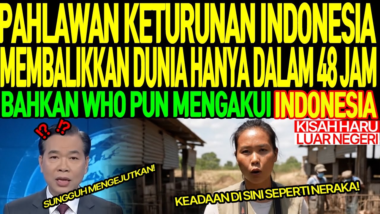 [Kisah haru luar negeri] Dunia sains terguncang... ternyata Indonesia yang memecahkan misterinya?