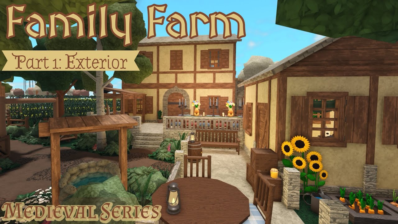 Family Farm House Welcome to Bloxburg | 