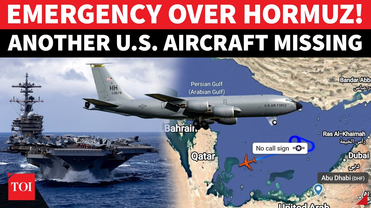 Two US Aircraft Go Missing: American Military Declares Emergency Near Hormuz | Shocker Amid Tensions