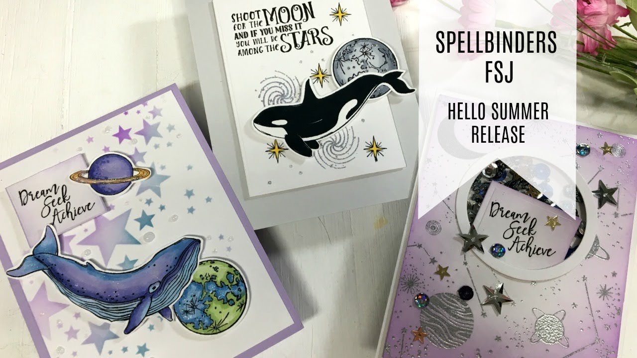 Spellbinders -  FSJ / Hello Summer Blog Hop & Giveaway