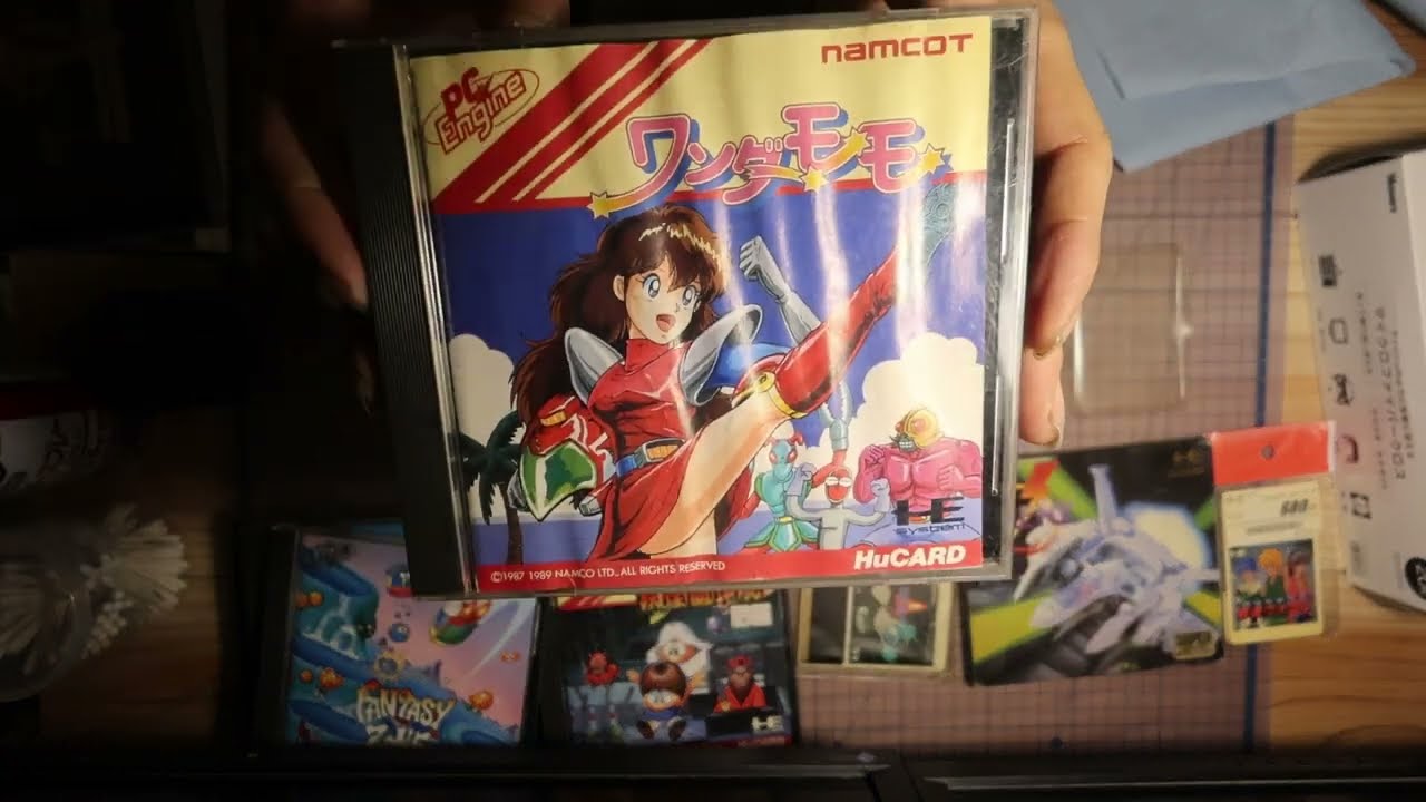 【G01】PC-EngineのHuCARD掃除してみた