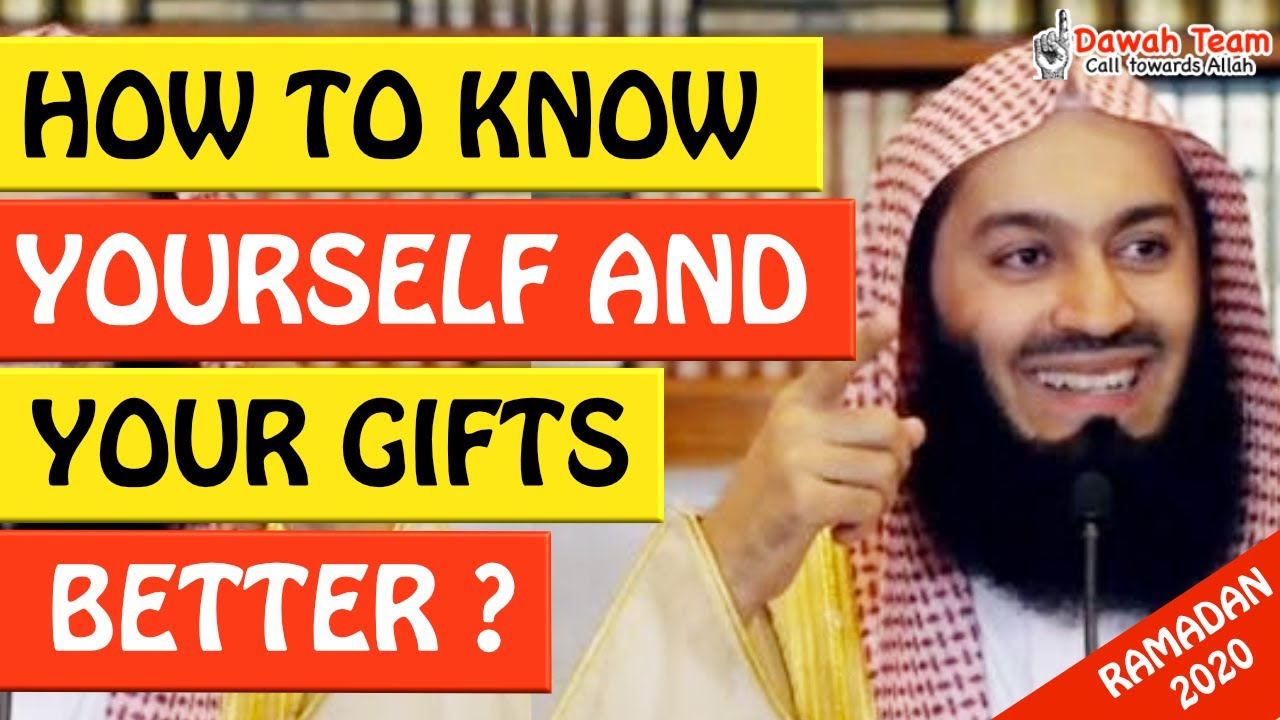 🚨HOW TO KNOW YOURSELF AND YOUR GIFTS BETTER 🤔 - Mufti Menk