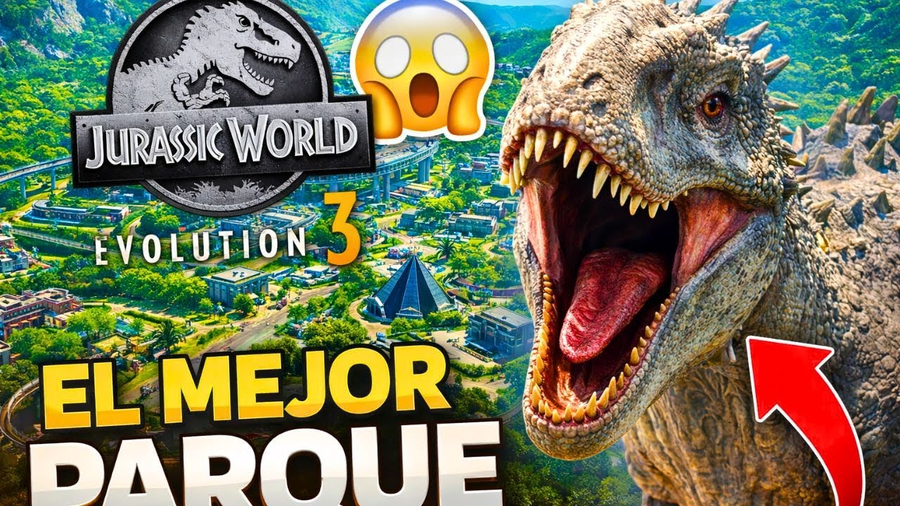 TOP 5 Mejores Parques del Workshop 😱🦖 | Jurassic World Evolution 3