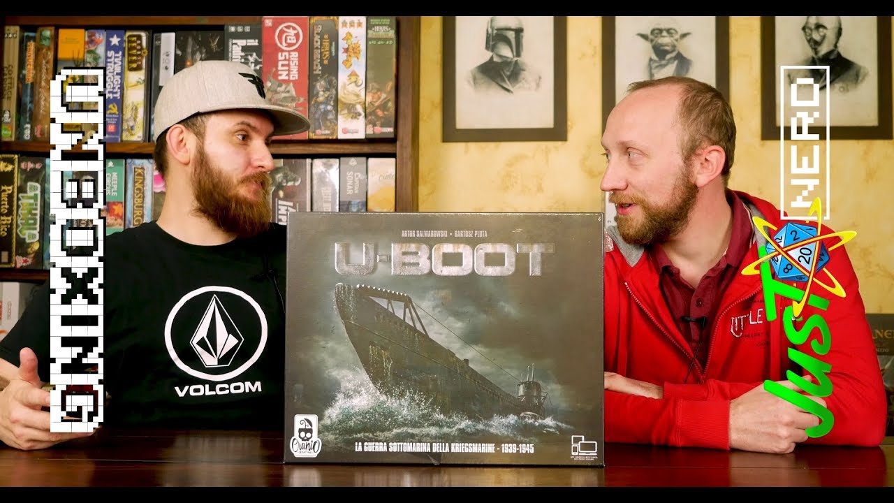 U-Boot Board Game Unboxing ITA - JustNerd